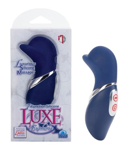 7-Function Silicone Luxe Euphoria Massager - Blue SE2144333