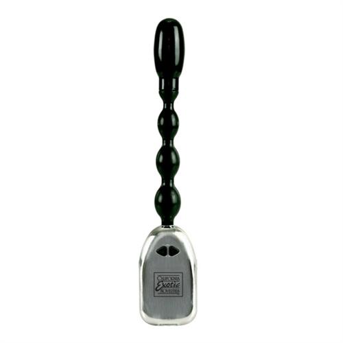 Silicone Flexi Power Rod Bendable Beaded Probe - Black SE2114032