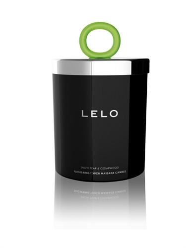 Flickering Touch Massage Candle Snow Pear and Cedarwood - 5.3 Oz LELO-1227