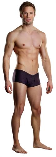 Radical Sport Zipper Short - Wine - Medium MP-157207WIMD