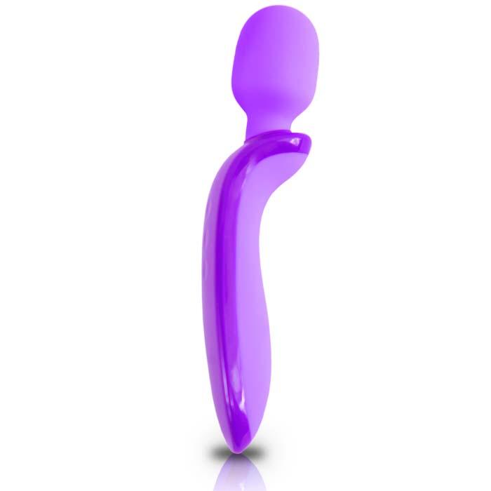 Climax Elite Eos - Rechargeable 9x Silicone Wand - Purple TS1070129