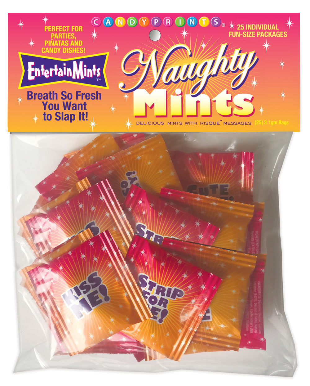 Naughty Mints - 25 Individual Fun Size Packages CP-904