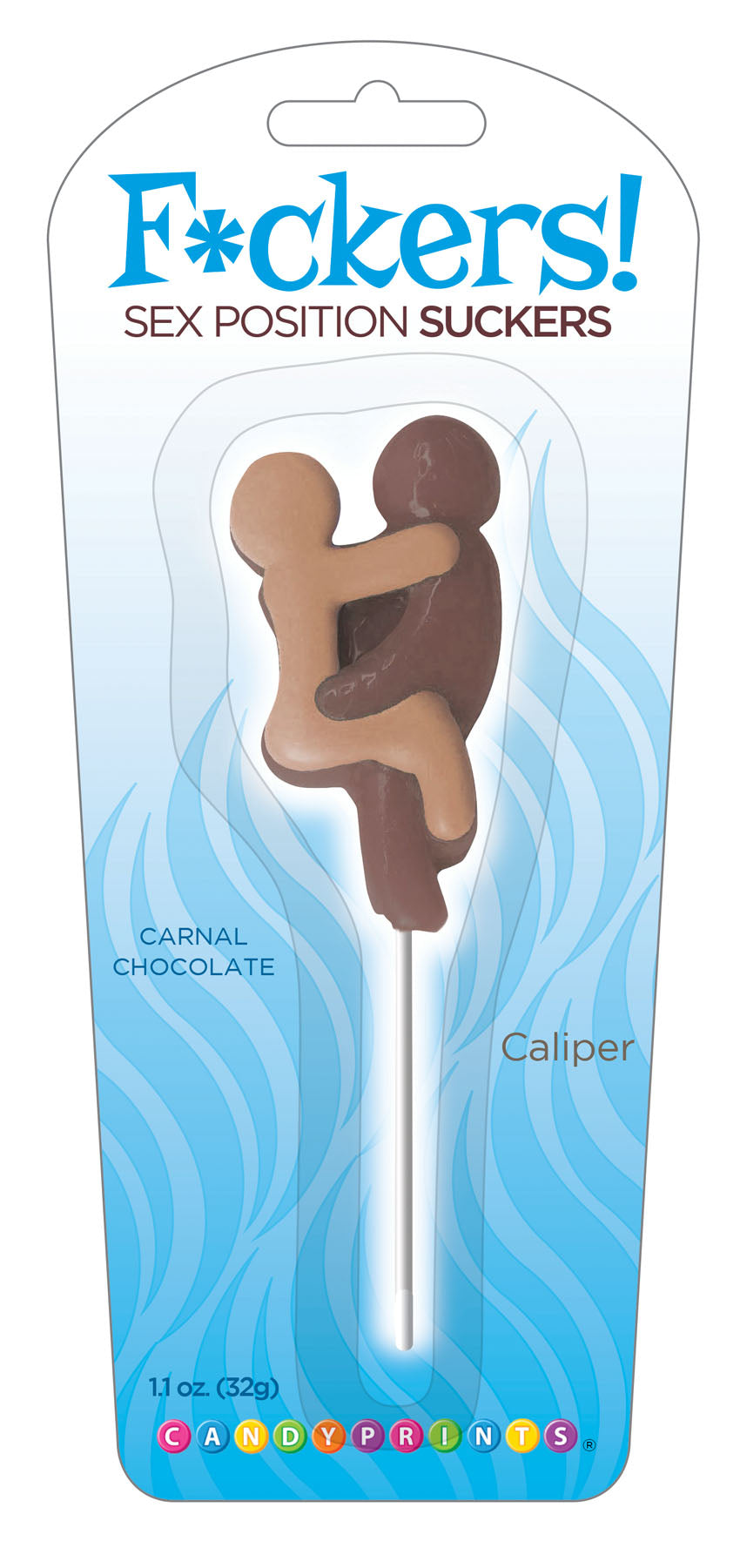F*Ckers! Sex Position Suckers - Caliper - Carnal Chocolate LG-CP916