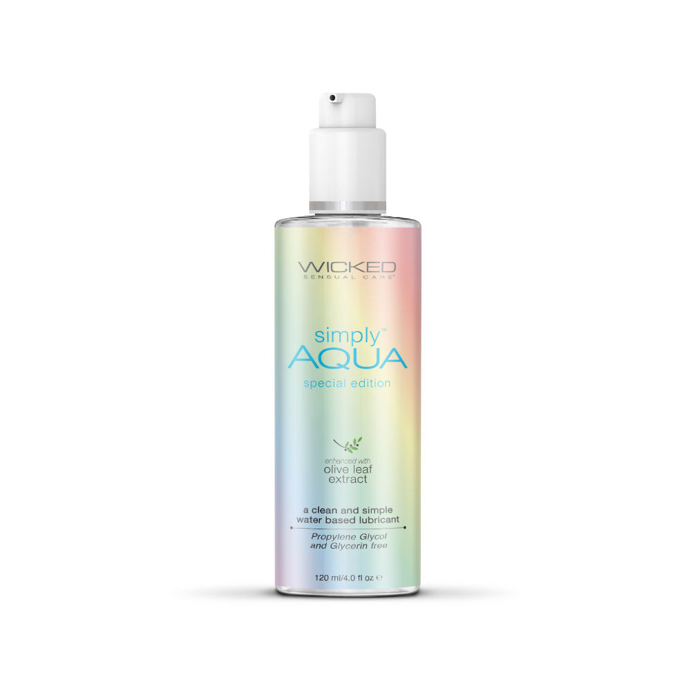 Simply Aqua Water Based Lubricant - 4 Fl Oz/ 120ml Special Edition WS-91500