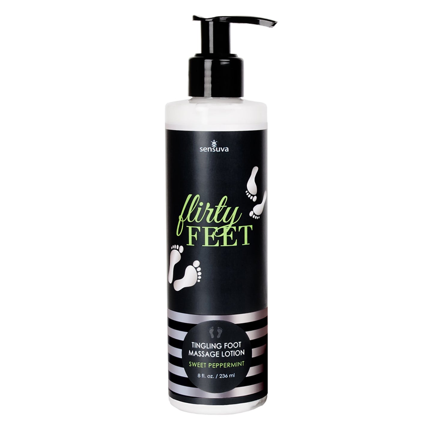 Flirty Feet Tingling Foot Massage Lotion - Sweet Peppermint SEN-VL558