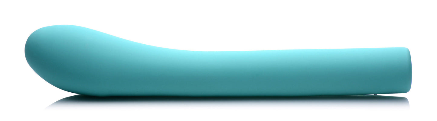 5 Star 9x Come-Hither G-Spot Silicone Vibrator - Teal INM-AG683TEAL