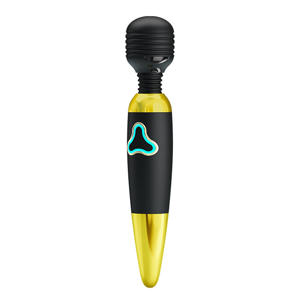 Pretty Love Body Wand With Led Light - Black and Gold BW-055010-2