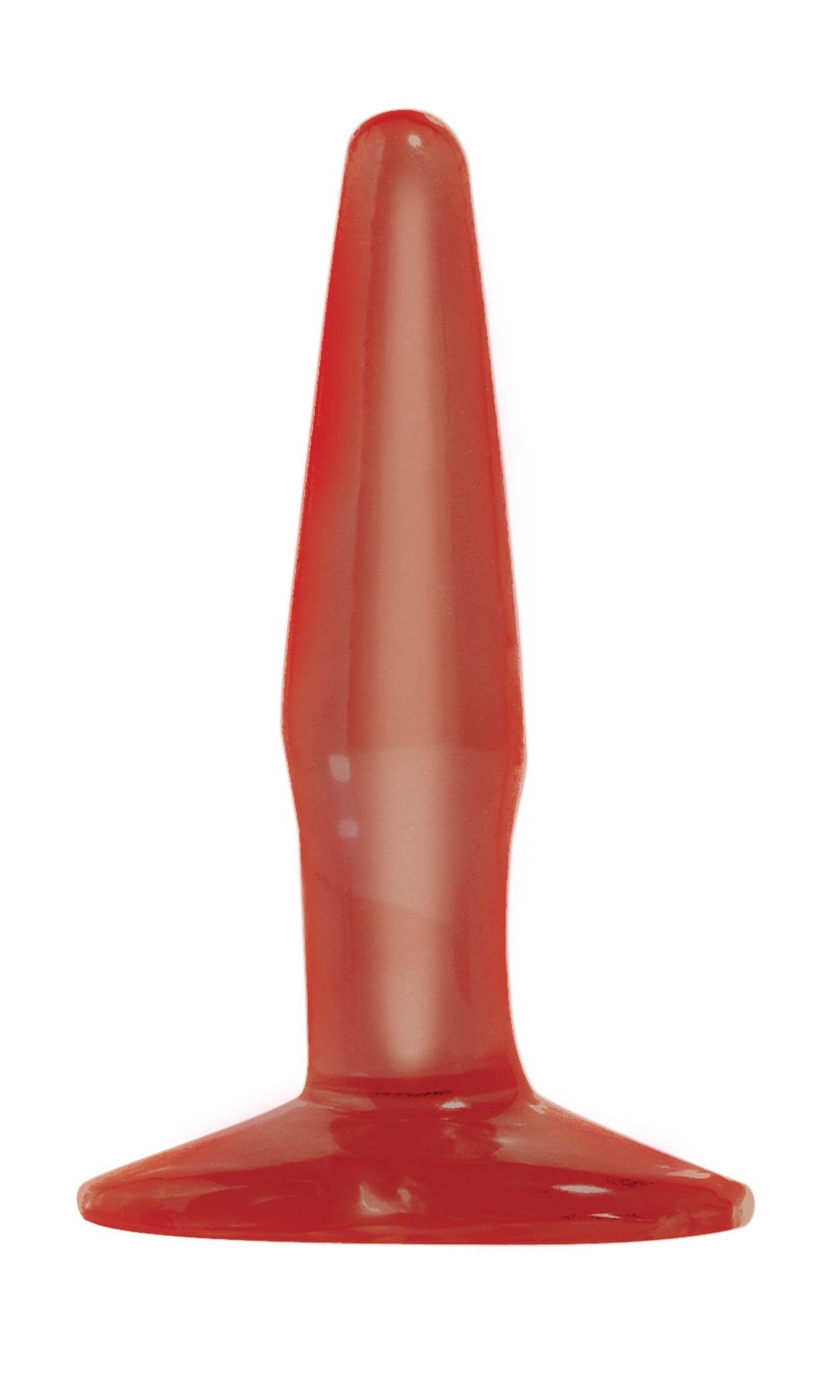 Basix Rubber Works Mini Butt Plug - Red PD4260-15