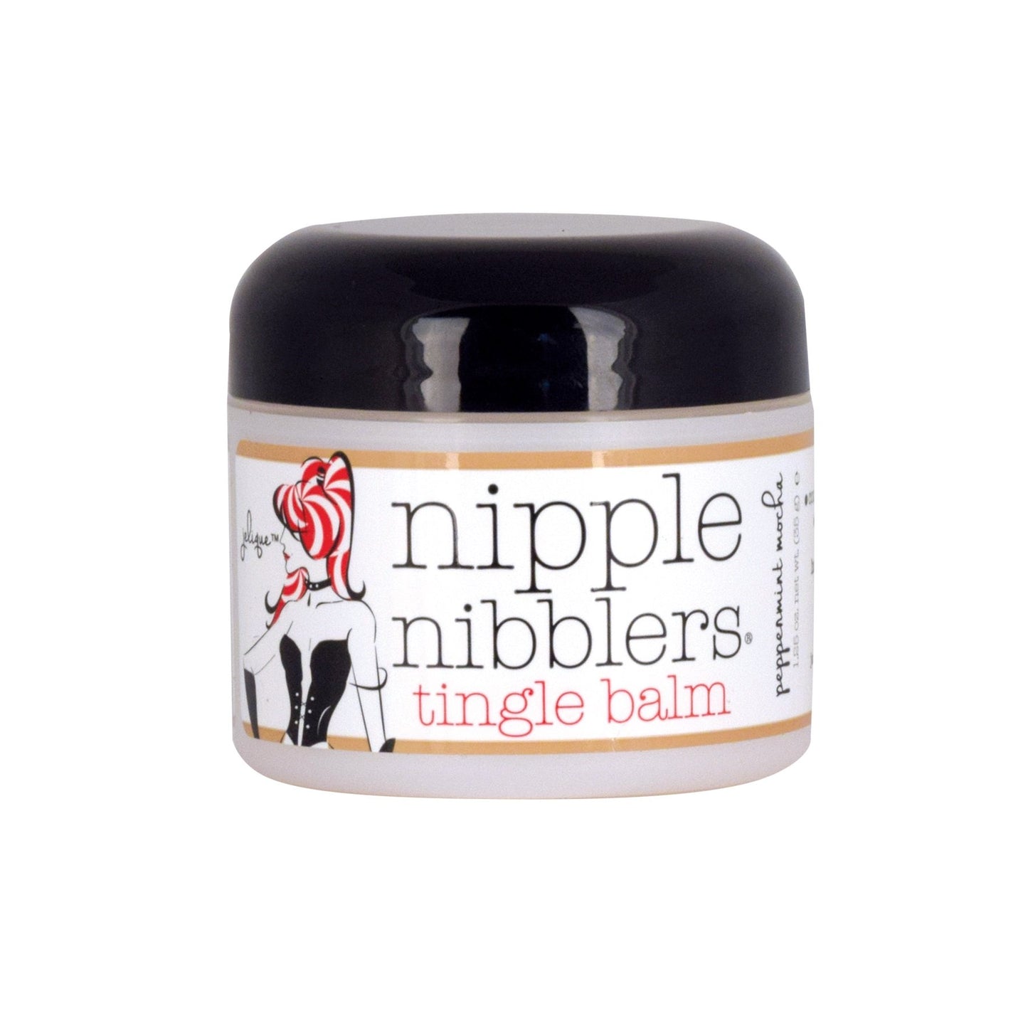 Nipple Nibblers Tingle Balm - Peppermint Mocha - 1.25 Oz. / 35g JEL2501-02