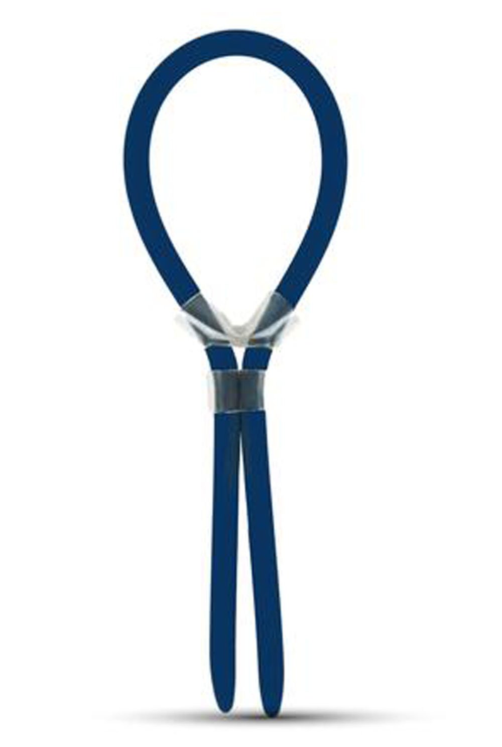 Hombre Comfort Fit Silicone Adjustable C-Ring - Navy TS1021001