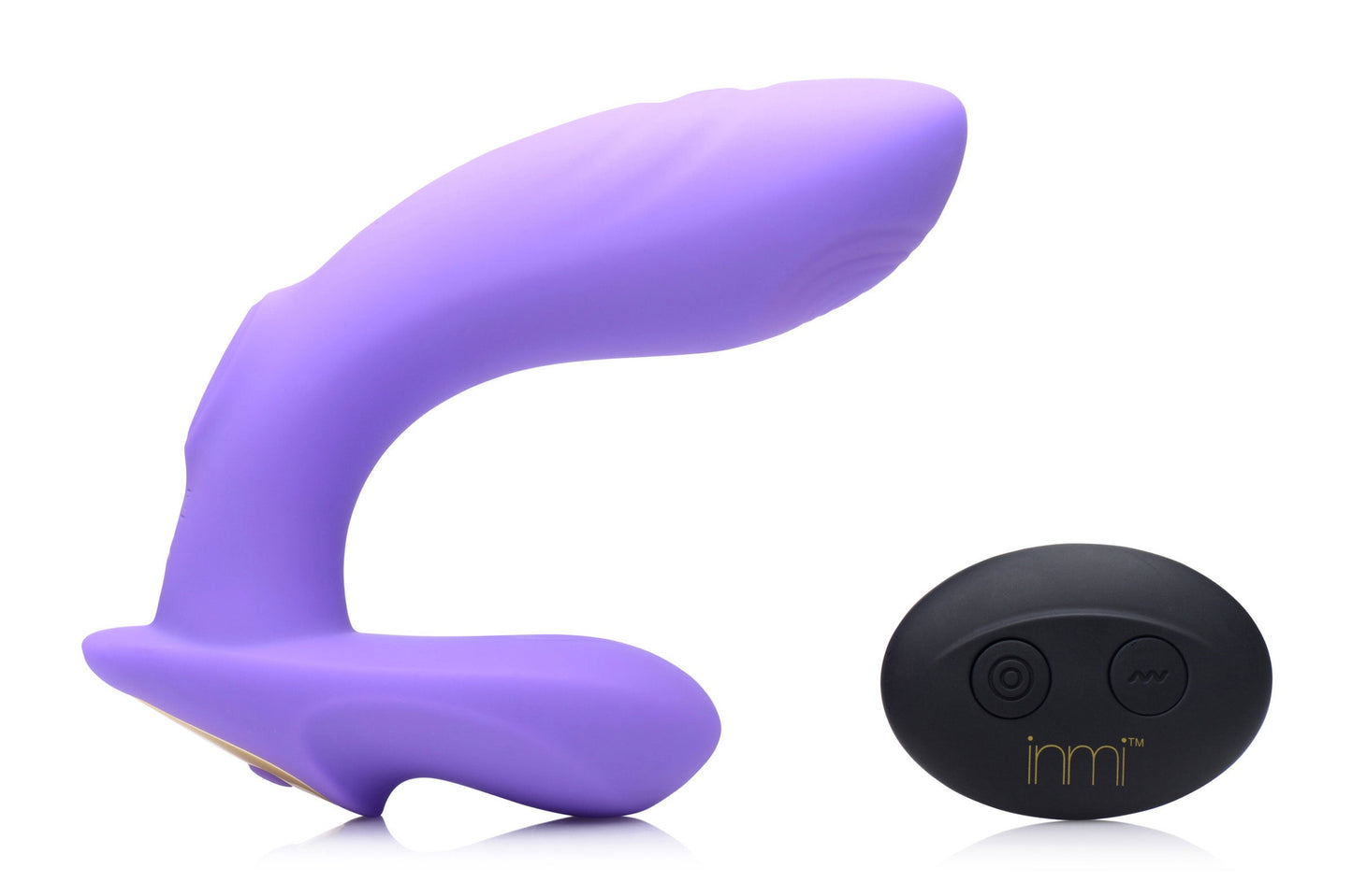 10x G-Tap Tapping Silicone G-Spot Vibrator - Purple INM-AG632