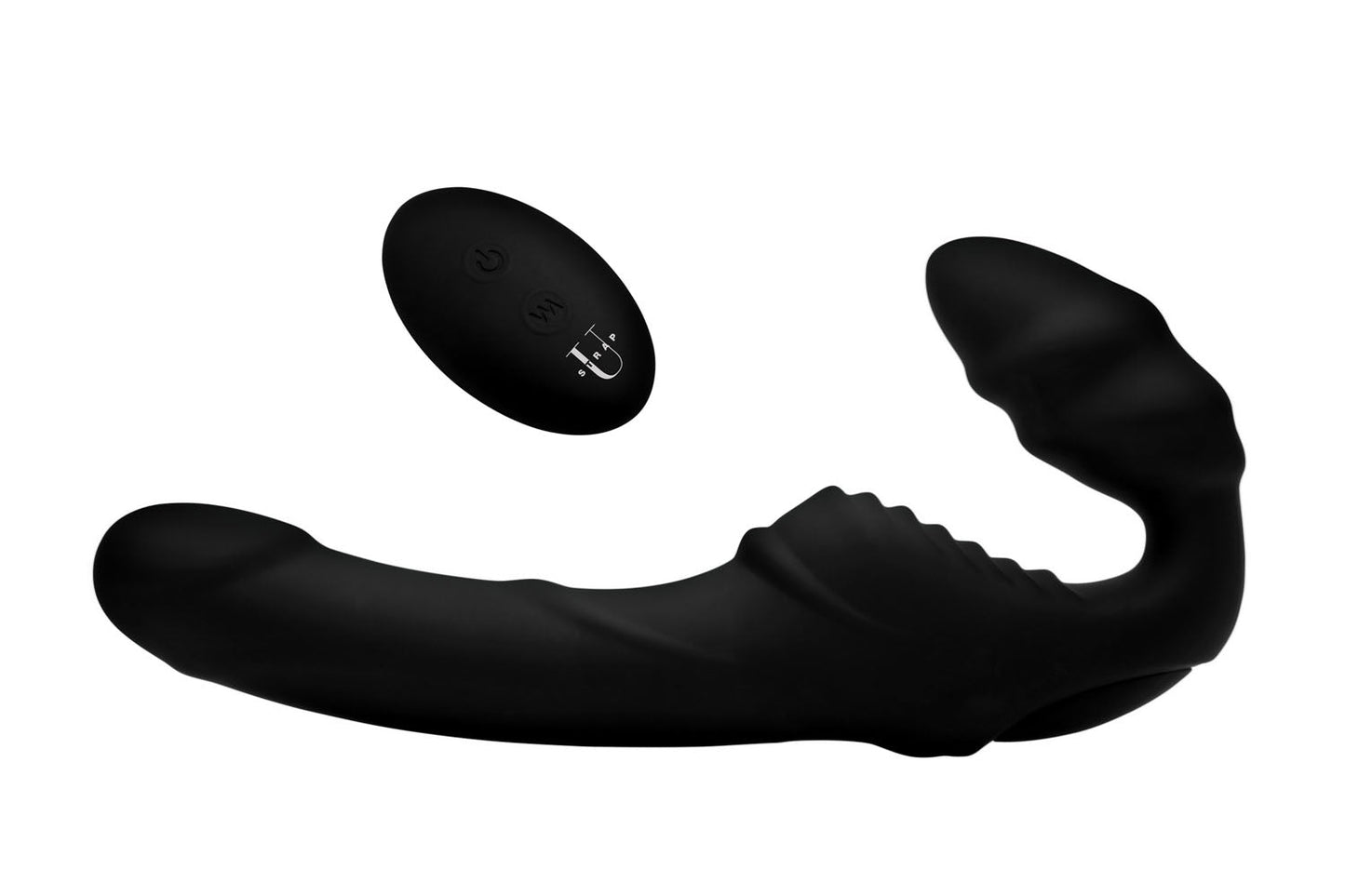Pro Rider 9x Vibrating Silicone Strapless Strap on With Remote Control SU-AF895