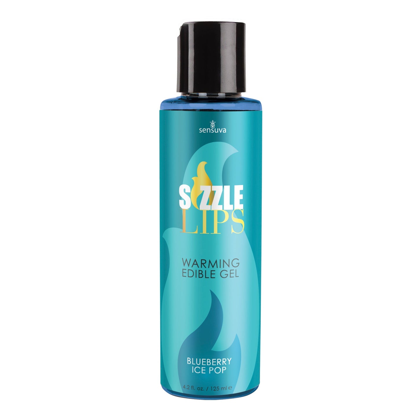 Sizzle Lips - Blueberry Ice Pop - Warming Gel - 4.2 Fl Oz Bottle SEN-VL428