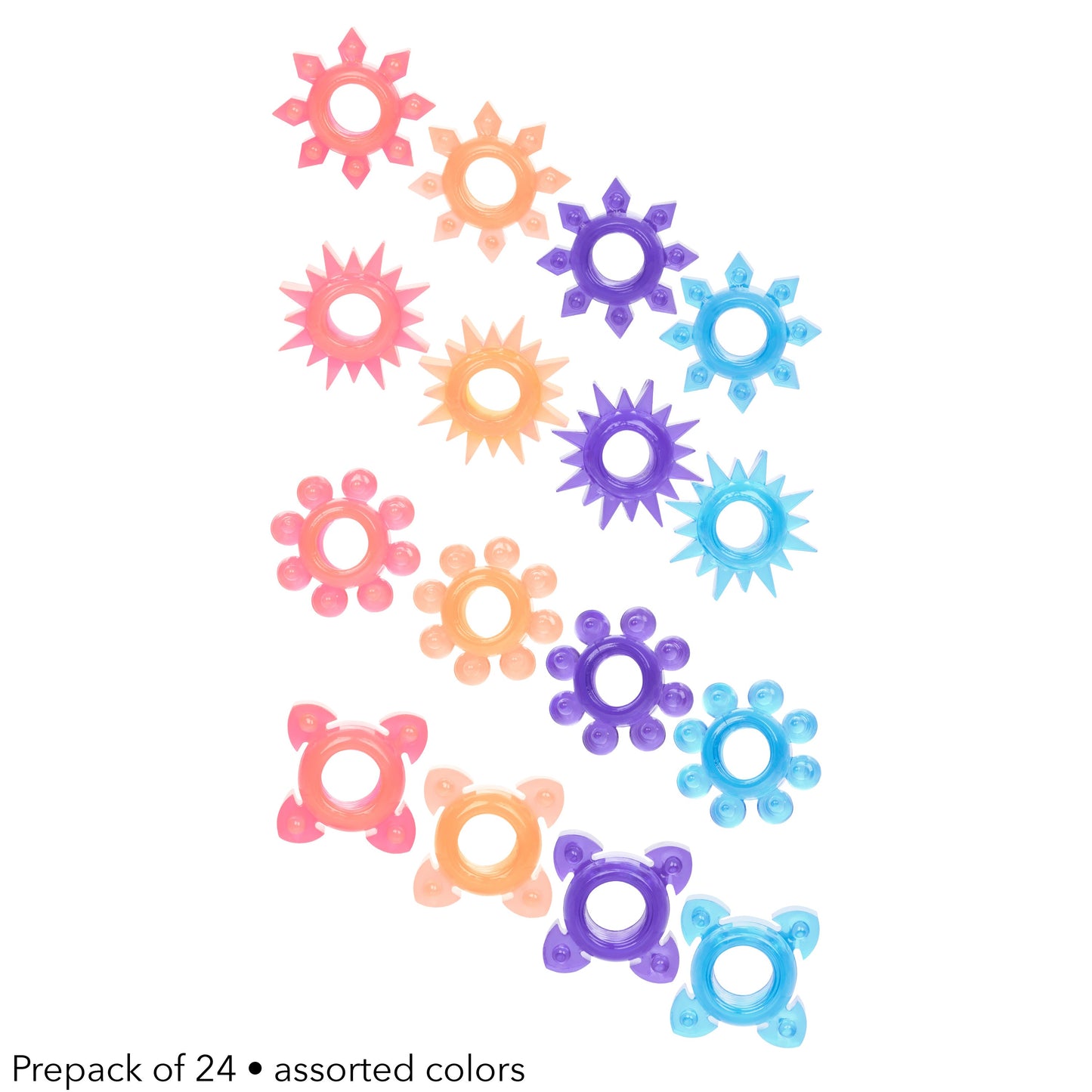 Foil Pack Textured Ring - Prepack of 24 SE8000253
