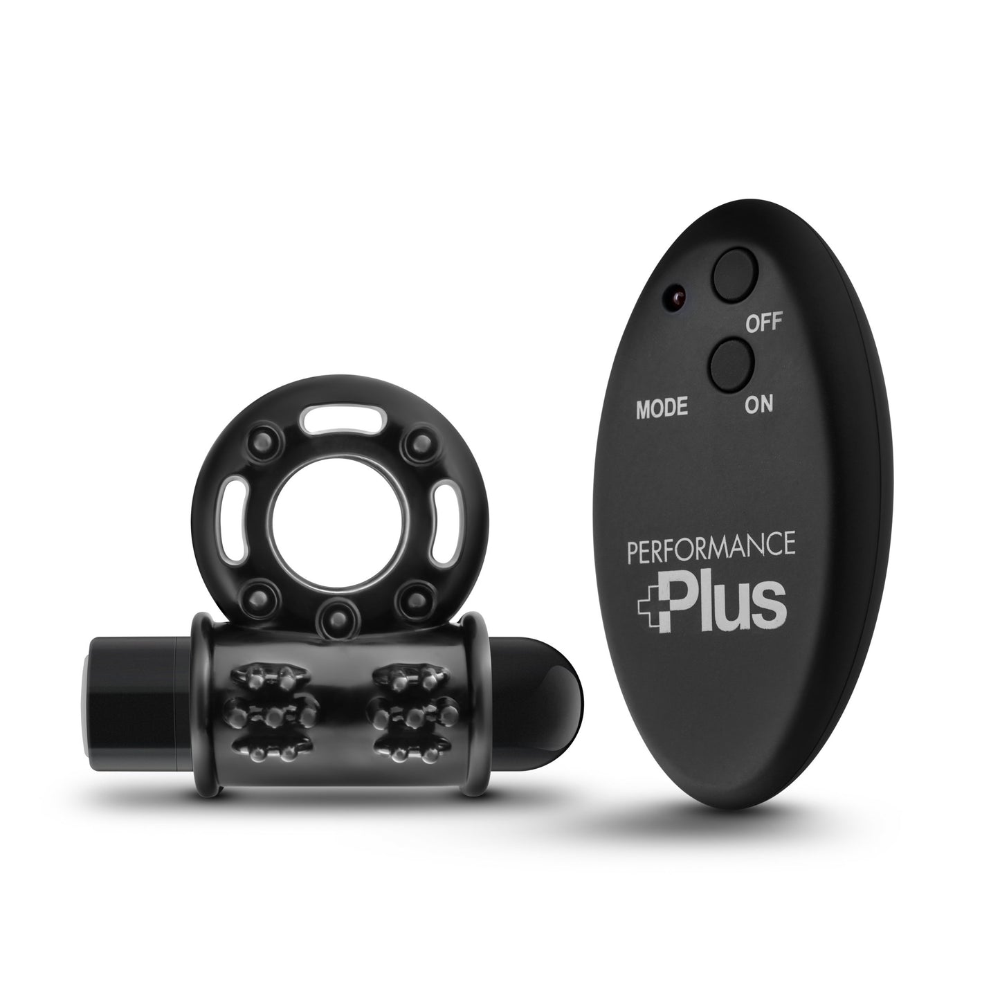 Performance Plus - Thunder - Wireless Remote Rechargeable Vibrating Cock Ring - Black BL-79805
