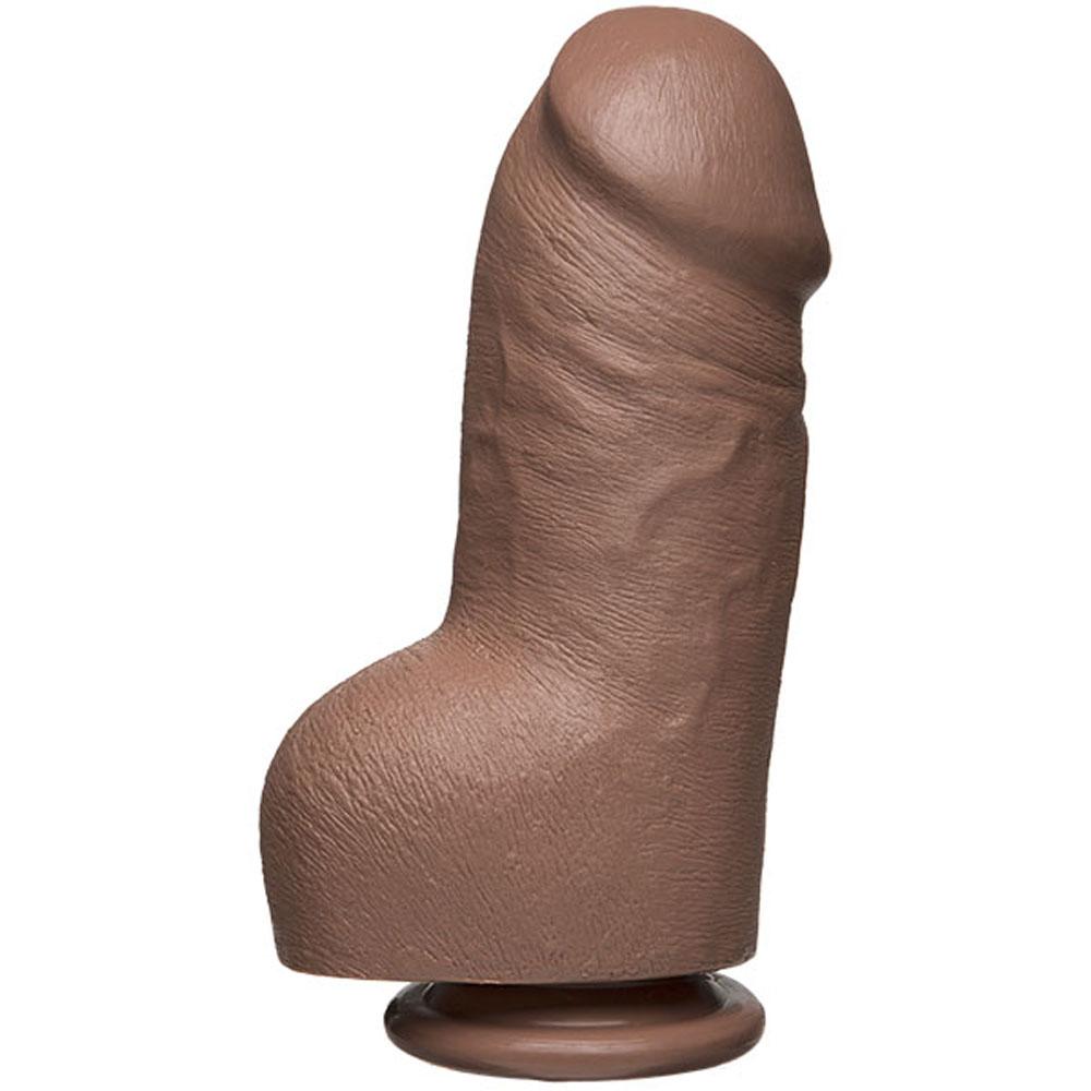 The D - Fat D - 8 Inch With Balls - Firmskyn - Caramel DJ1705-87-CD