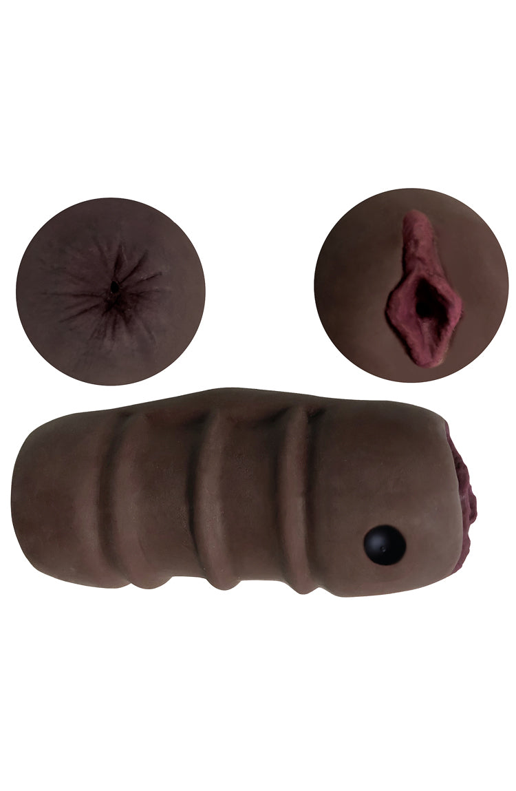 Mistress Double Stroker Elina and Nadia - Chocolate CN-07-0847-11