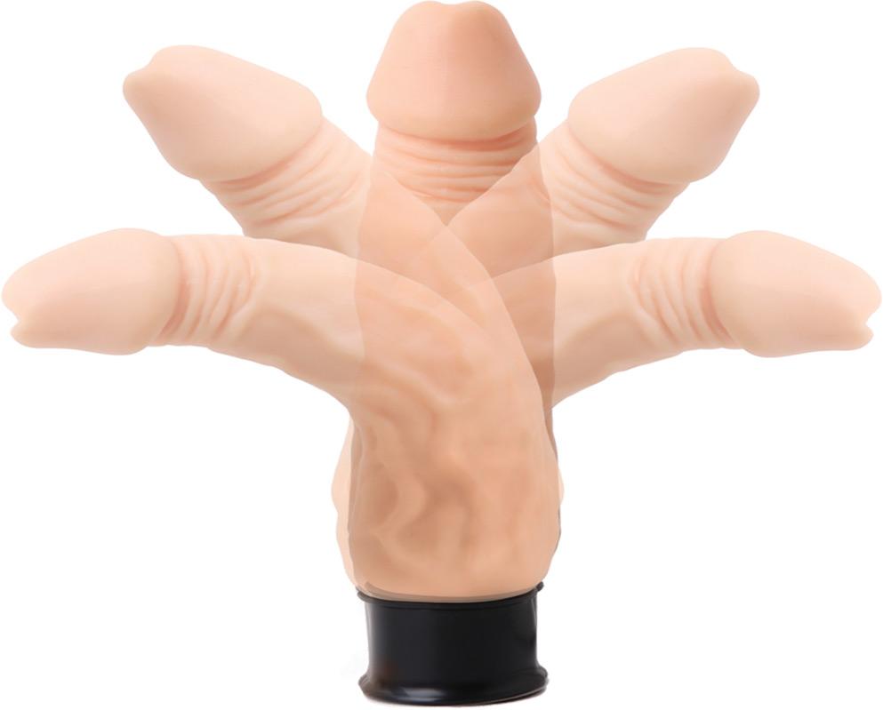 Skinsations Thick Vibra-Flex Flexible Vibe - 6 Inches HTP3086