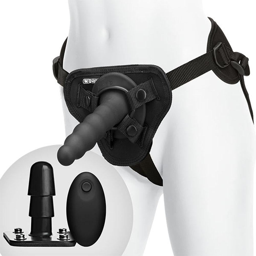 Vac-U-Lock - Ripple Pleasure Set - Vibrating - Black DJ1060-03-BX