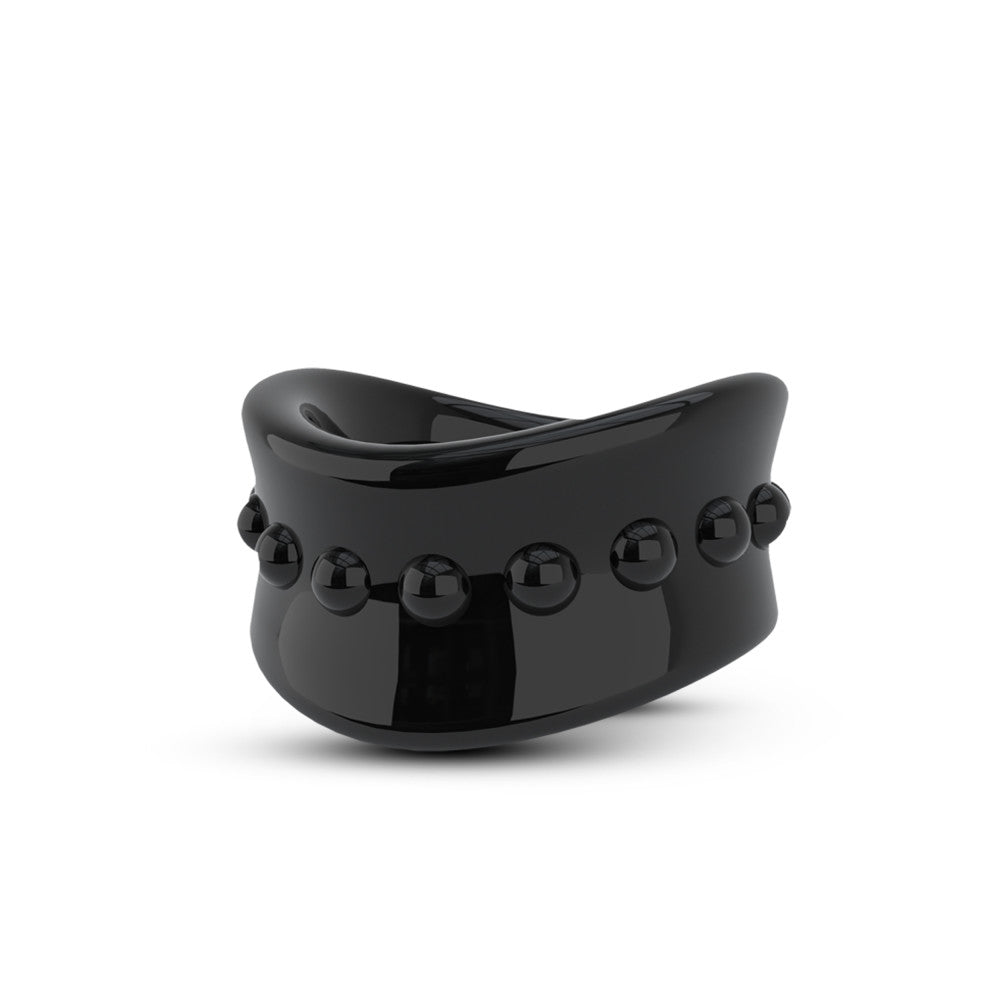Stay Hard - Beef Ball Stretcher - 1.5 Inch Diameter - Black BL-93325