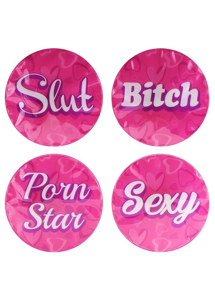 Bachelorette Party Favors Flashing Light Party Stickers PD6141-00