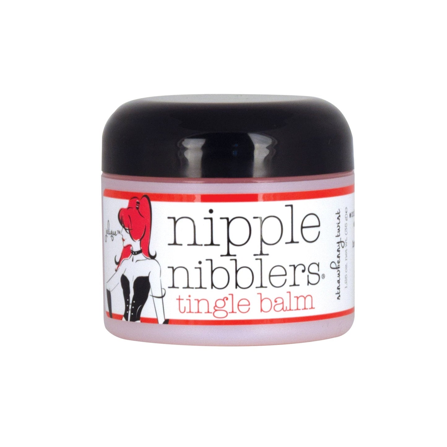 Nipple Nibblers Tingle Balm - Strawberry Twist - 1.25 Oz. / 35g JEL2504-02