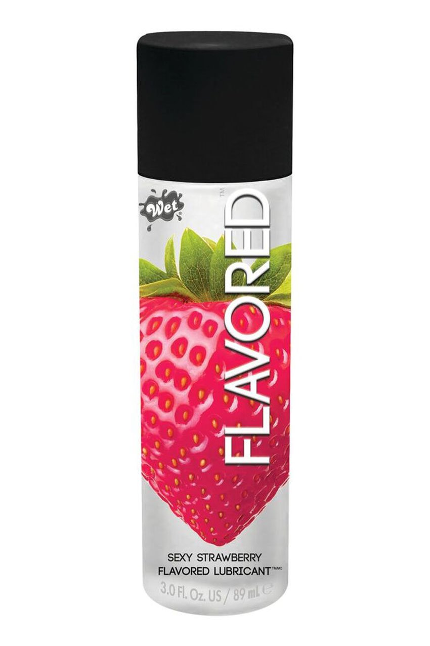 Wet Flavored Sexy Strawberry - 3 Fl. Oz./ 89ml WT21503