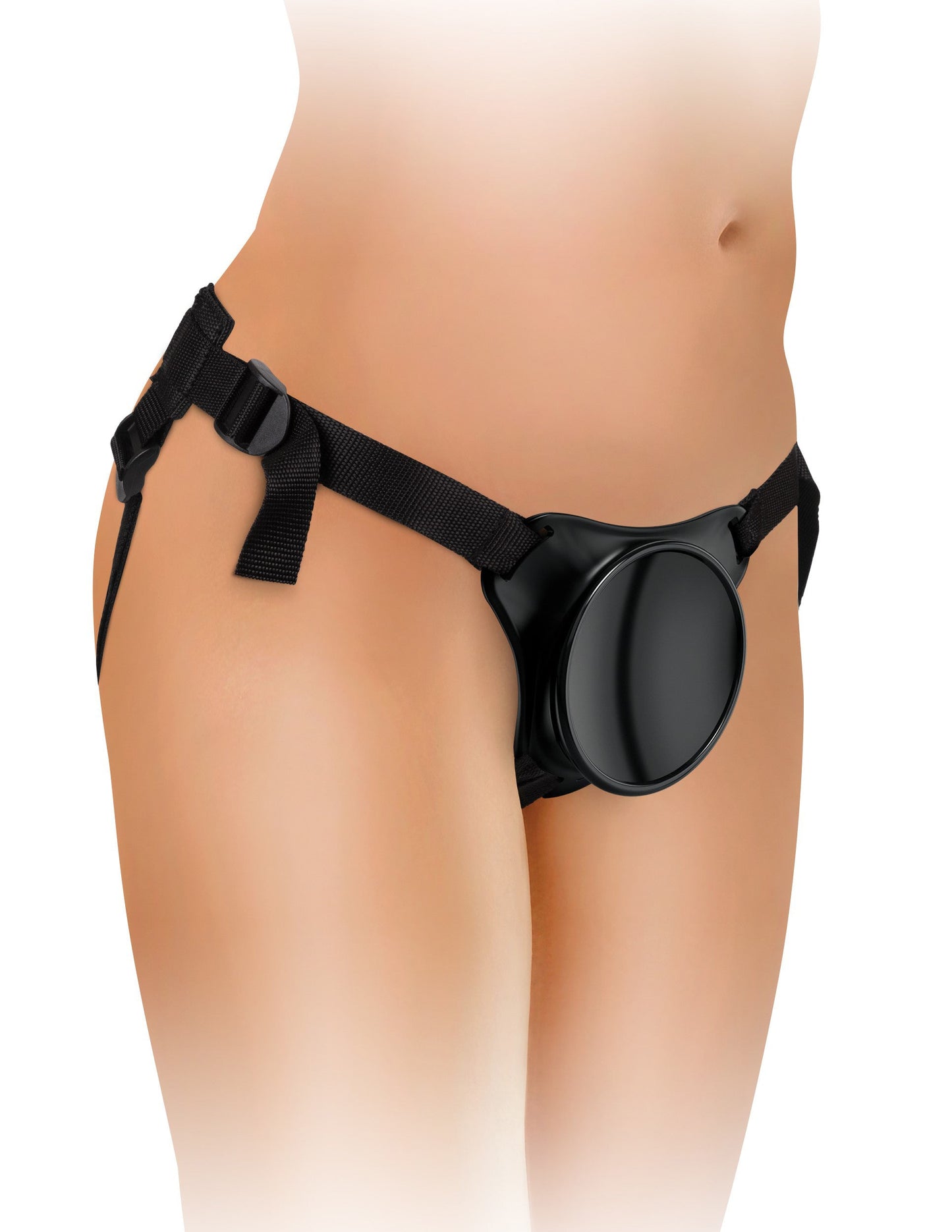 King Cock Elite Beginner's Body Dock Strap-on Harness - Black PDBD101-23