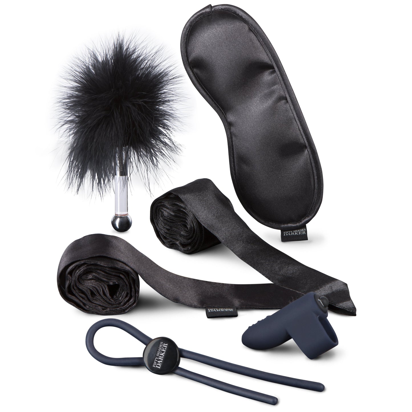 Fifty Shades Darker Principles of Lust Romantic Couples Kit - Black LHR-61037