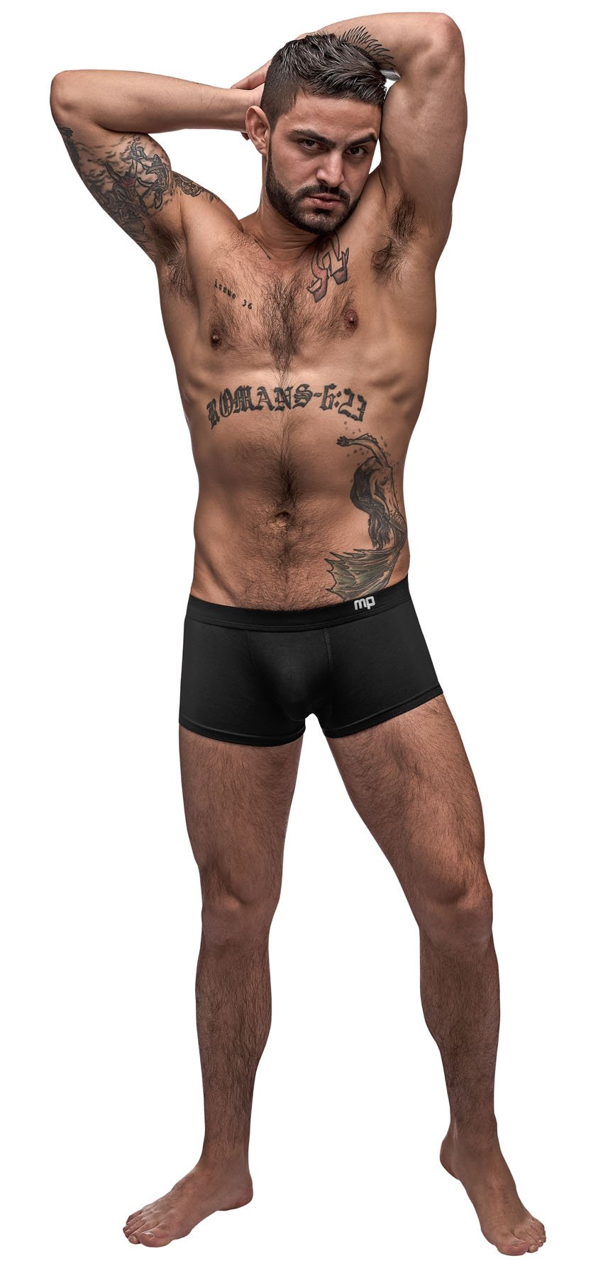 Pure Comfort Wonder Short - Black - Large MP-150257BKLG