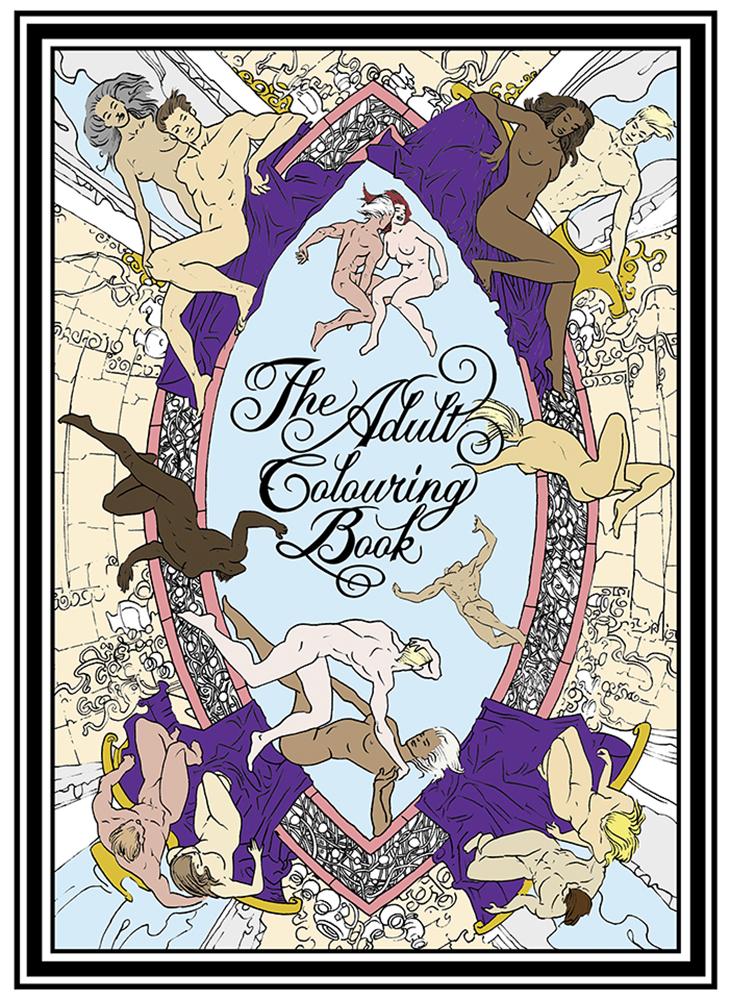 The Adult Coloring Book GW-CB1