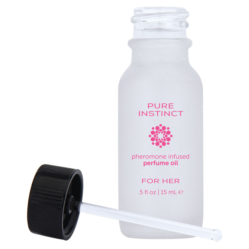 Pure Instinct Pheromone Perfume Oil for Her 15 ml | 0.5 Fl. Oz JEL4202-00