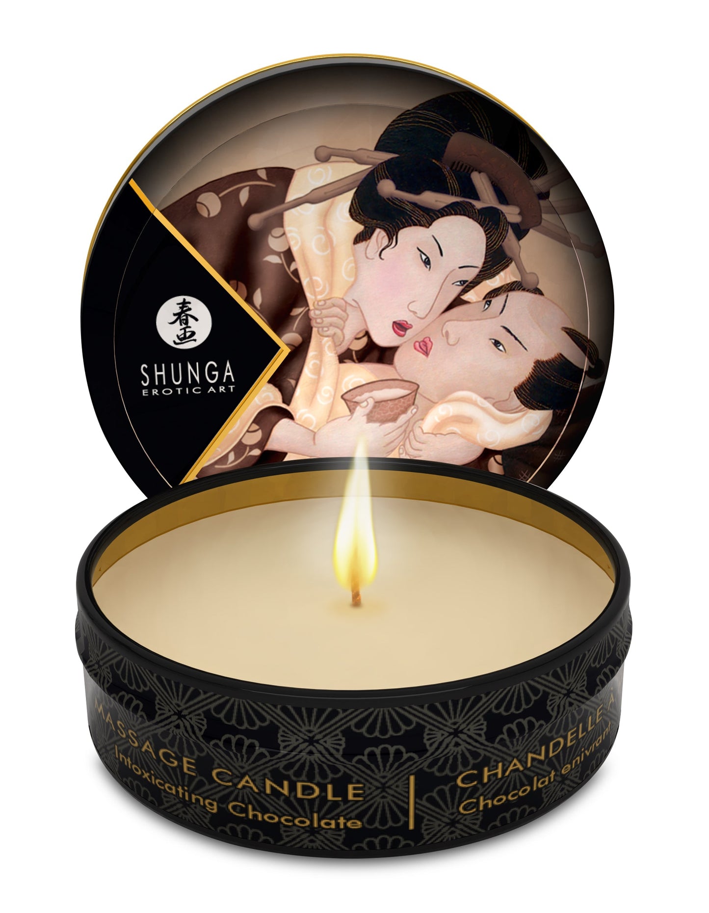 Mini Massage Candle - Excitation - Intoxicating Chocolate - 1 Fl. Oz. SHU4609