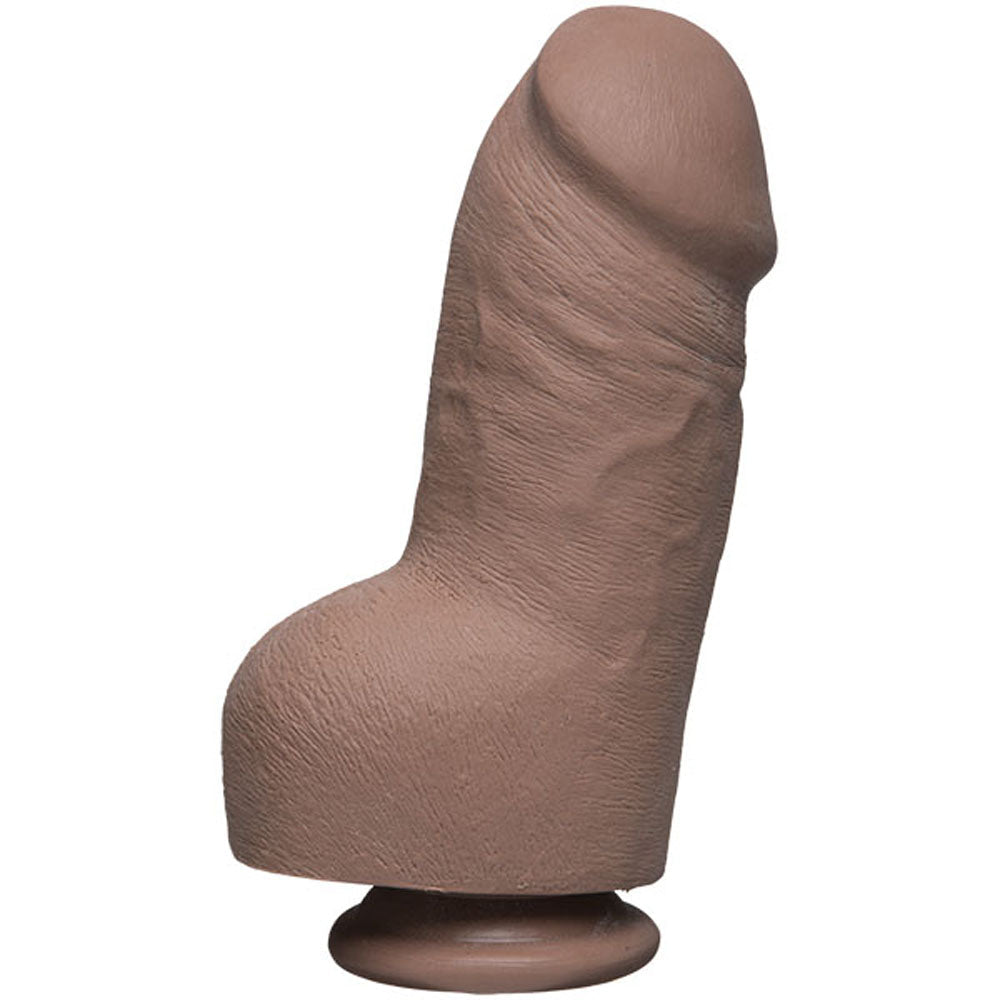 The D - Fat D - 8 Inch With Balls - Ultraskyn - Caramel DJ1700-87-CD