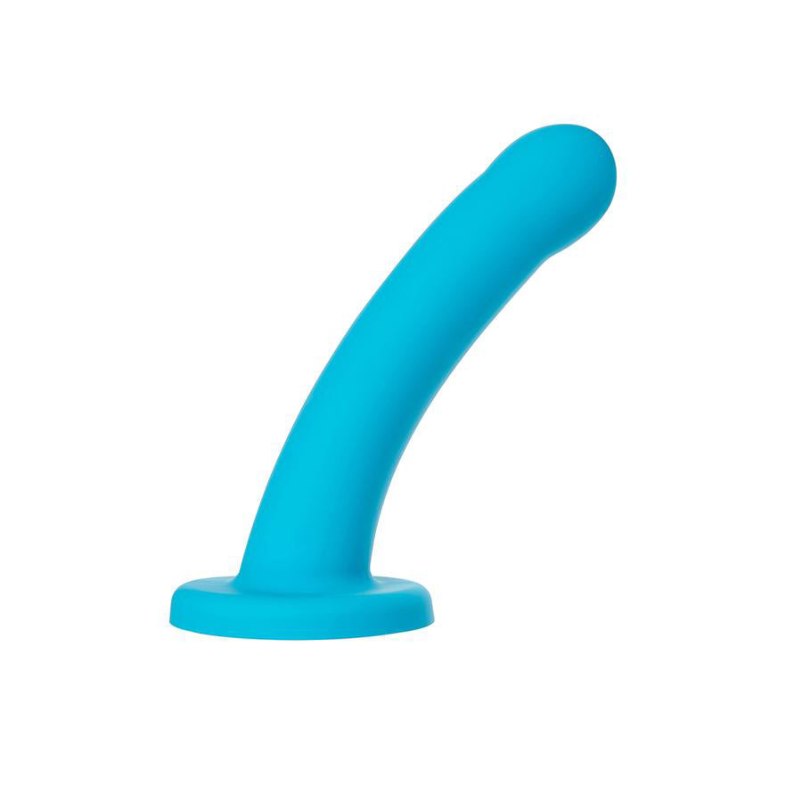 Nexus Collection - Hux - 7 Inch Silicone Dildo - Turquoise SS698-35