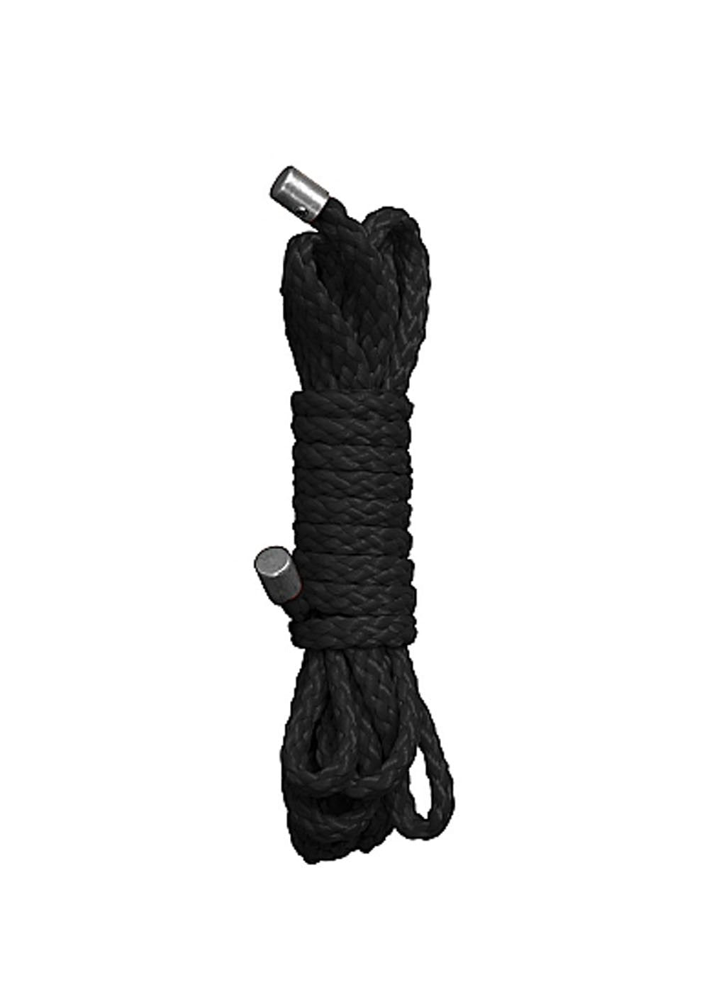 Kinbaku Mini Rope 1.5 Meters of Soft Nylon Rope OU-OU073BLK