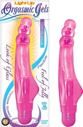 Orgasmic Gels Light Up Sensuous - Pink NW2411-1