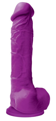 Colours Pleasures - 8 Dildo - Purple NSN0405-25