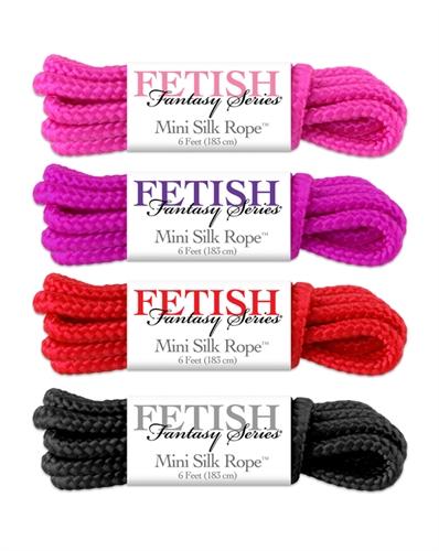 Fetish Fantasy Series Mini Silk Rope Sampler PD3864-00