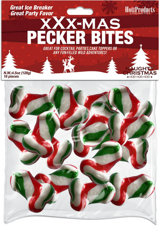 Xmas Pecker Bites 16 Pc HTP3276