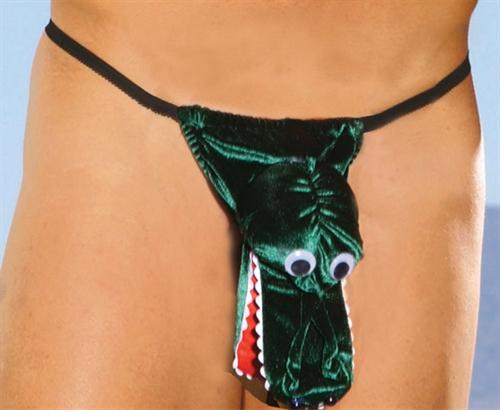 Alligator G-String - Green EM-4674