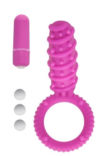 Simply Silicone 10x Love Button Ring - Pink ICB1089-2