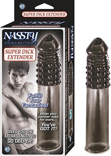 Nassty Collection Super Dick Extender - Black NW2375-2