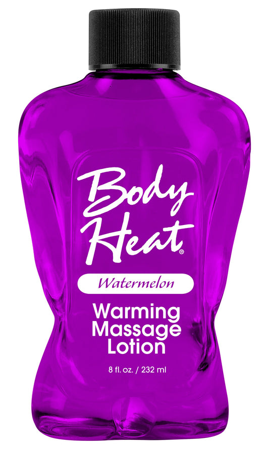 Body Heat Warming Massage Lotion - 8 Fl. Oz. - Watermelon PD9550-68