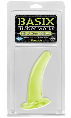 Basix Rubber Works His and Hers G-Spot - - Glow in the Dark PD4261-32