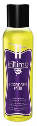 Inttimo by Wet Massage Oil - Forbidden Fruit - 4 Fl. Oz./ 120ml WT28755