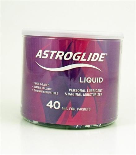 Astroglide Liquid 4ml - 40 Piece Jar PM03200D