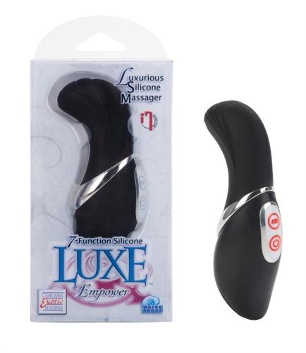7-Function Silicone Luxe Empower Massager - Black SE2144253
