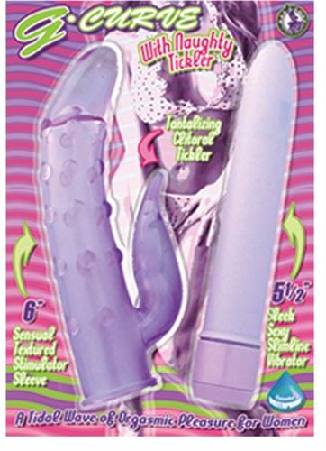 G-Curve With Naughty Tickler-Lavender NW1958-2