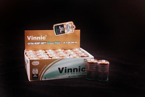 Vinnic Extra Heavy Duty C Batteries - 24 Count Box SP2